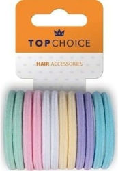 Top Choice Set Hair Scrunchies 12 Pieces