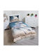 Halantex Set Kinderbettbezug White