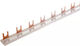 Connection Rail 1P 80A 16mm2 Fork 38Mod +Auxiliary Contact Z-GV-16/1P+HS 271062