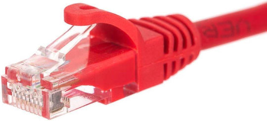 Netrack Patchkabel Kat.5e Rj45 0,5m Geknüpft Rotes Bzpat05ur