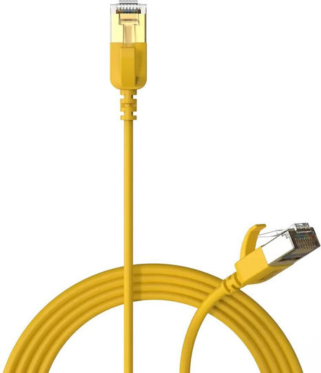Cat7 Procab Csd570y/1 Network Cable Yellow 1m