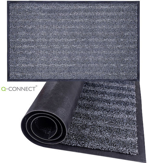 Q-Connect Black Doormat 90x60cm KF03778 Black