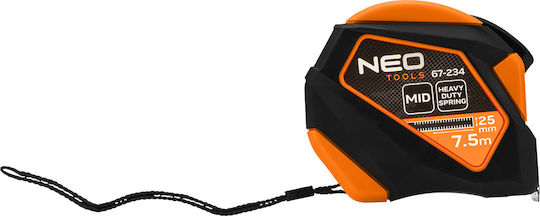 Neo Tools Maßband mit Magnet 25mm x 7.5m