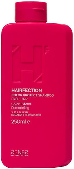 Hairfection Color Protect Shampoo Dyed Hair Προσταστία Χρώματος για Βαμμένα Μαλλιά 250ml
