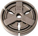 Clutch Pily Silber