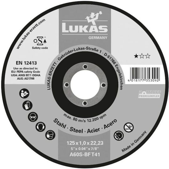 Disc Plat T1a 230*1.9*22 A46t-bf Premiumflex Best Life