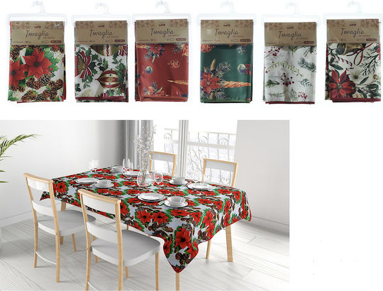 ArteLibre Weihnachtlich Fleckenfrei Tischtuch L240xB140cm.