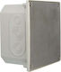 Facade Box P T Hermetic PPT-EH160 Inox IK10 IP65 Stainless Steel Cover 64.160