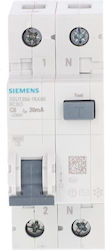 Siemens Differential Automatic Circuit Breaker 1+n C 6a 0.03a Type Ac 6ka 5su1356-1kk06