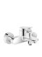Duravit Αναμεικτική Μπαταρία Μπανιέρας Ασημί