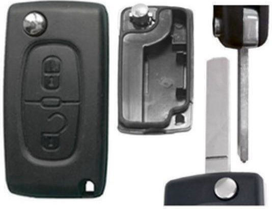 DGA Car Key for Peugeot 307 / Partner