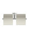 Duravit Wall-mounted Paper Holder Metallic Gray