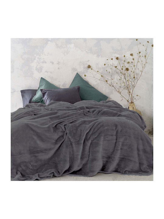 Nima Coperta Velour Blanket Semi-Double 180x220...