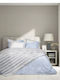 Nima Carezza Velvet Blanket Double 220x240cm Light Gray