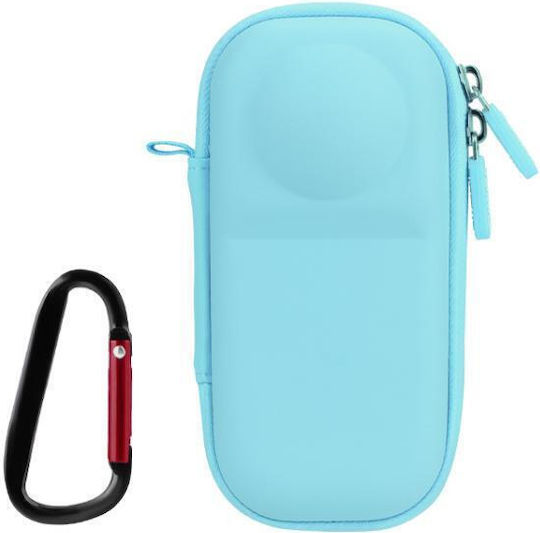 Τσάντα Αποθήκευσης Χειρός Τύπου Κλουβιού Πανοραμική Κάμερα Insta360 X5 Flymile Μπλε