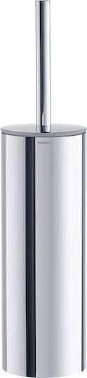 Duravit D-code Μεταλλικό Πιγκάλ Μπάνιου Ασημί