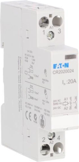 Modular Contactor 20a 24v Ac Dc 2z Cr2020024 Y7-135177