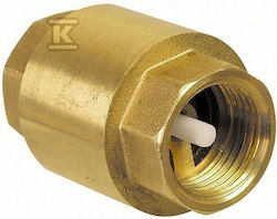 Check Valve 1" Messing Feder mit Verbinder