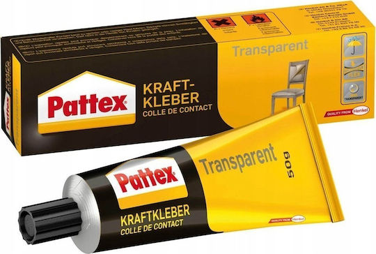 Verpackungs-Konstruktions- und Schwerlastkleber Pattex Transparenter Kontaktkleber Tube 50g
