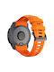 Garmin Instinct 3 Amoled Instinct 3 Solar 50 mm Tragbare Bänder Silikon Orange