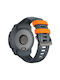 Garmin Instinct 3 Amoled Instinct 3 Solar 50 mm Tragbare Bänder Silikon Blau Orange