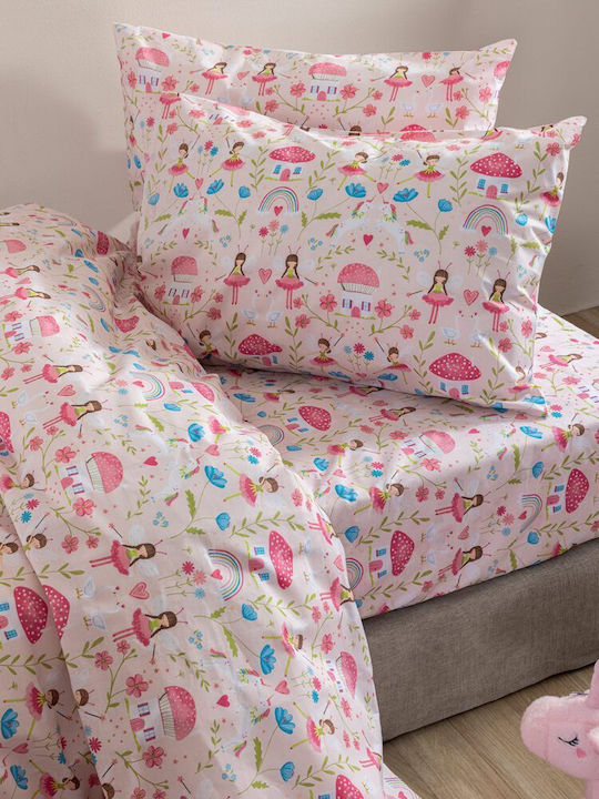 Palamaiki Kids Duvet Single My Kingdom Pink 160...