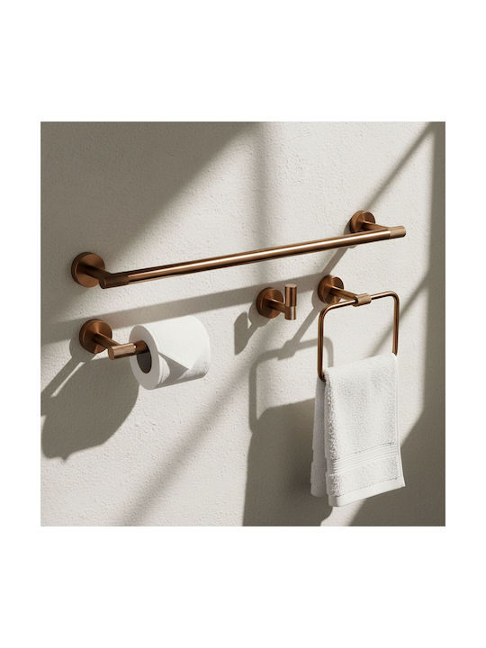 Rea Grid Badezimmer-Accessoire-Set Metall 4Stück
