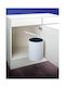 Wesco Waste Bin Waste Plastic White 13lt 1pcs