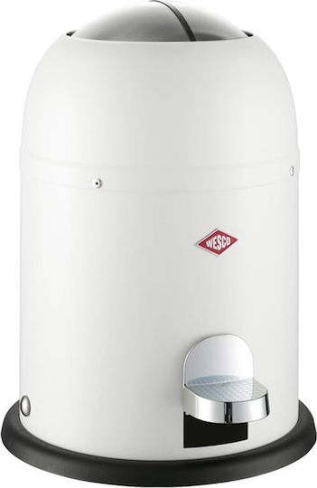 Wesco Кошче Отпадъци Пластмасов Бял 6лт 1бр Wesco Кошче Отпадъци Пластмасов Бял 6лт 1бр