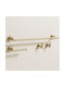 Rea Ari Badezimmer-Accessoire-Set Metall Gold 4Stück