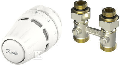 Danfoss Manual Thermostatic Radiator Valve for Radiator Body 1pcs