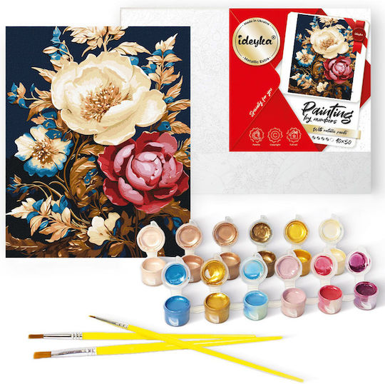 Ideyka Floral Miracle Set de Colorat 50x40cm