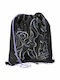 Starpak Kinder Rucksack Beuteltasche Schwarz