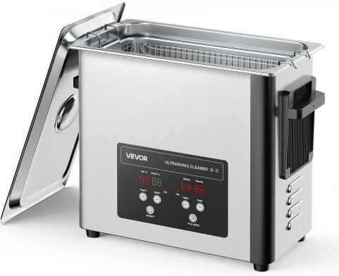 Vevor Ultrasonic Cleaner 6lt Inox With Mechanical Timer