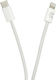 Blue Eagle Vl-09 Fast Charging Data Cable 27w Lightning Type C White