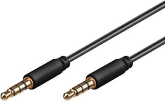 PremiumCord Cable 3.5mm Male to 3.5mm Male Black 2m