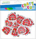 Craft with Fun Holz Dekoration 12Stück