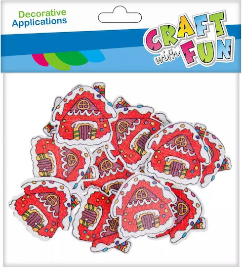 Craft with Fun Holz Dekoration 12Stück
