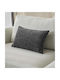 Gofis Home Decorative Pillow Case Ondine Velvet Pearl Gray 184/14 40x60cm