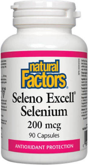 Natural Factors Seleno Excell® Selenium 90 капси Natural