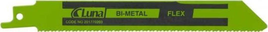 Luna Saber Saw Blades Bimetal Flexible Metal 230x19x0.90 13t 5 Pieces