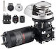 Vevor Vertical Electric Anchor Winch 12v 1100w Chain & Rope Maximum Pull 320 Kg Stainless Steel 316 Boats 6-11 M Ddmjczs700lb1ekc3001v9
