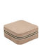Home&Styling Collection Travel Jewellery Box 12x12x5cm