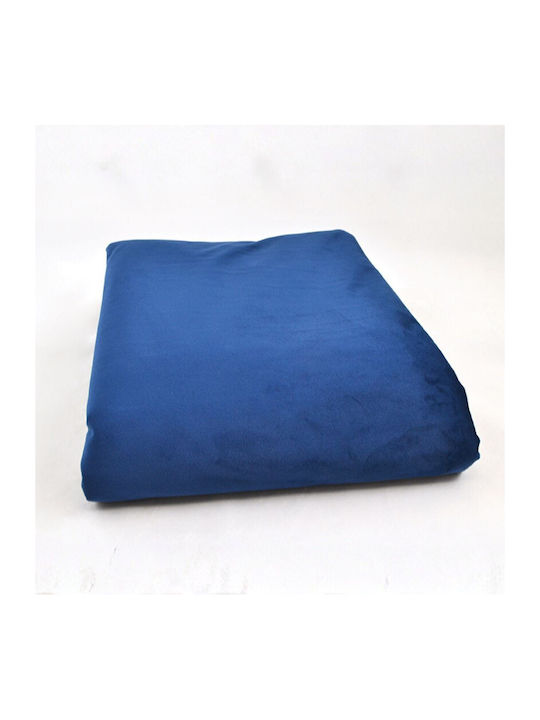 Samt Stoff Holland Velvet Blau – 150cm × 3m 229.001.0451.16