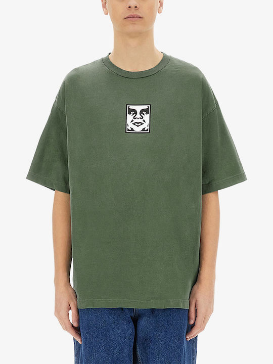 T-shirt Pigment Bronze Green