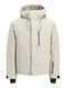 Jack & Jones 12284649 Ανδρικό Μπουφάν για Σκι & Snowboard Silver Lining