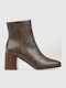 Stiefeletten Damen Braun