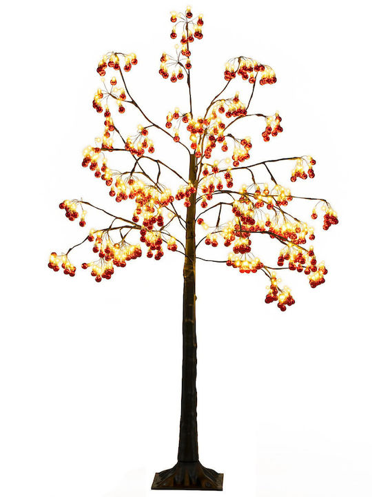 Christmas Tree 150cm with LED Lighting Red