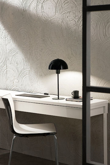 Fan Europe Popart Table Lamp with Black Shade and Base