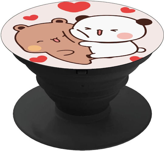 Bubu & Dudu Phone Holders Stand Black Mobile Phone Support Base In Hand